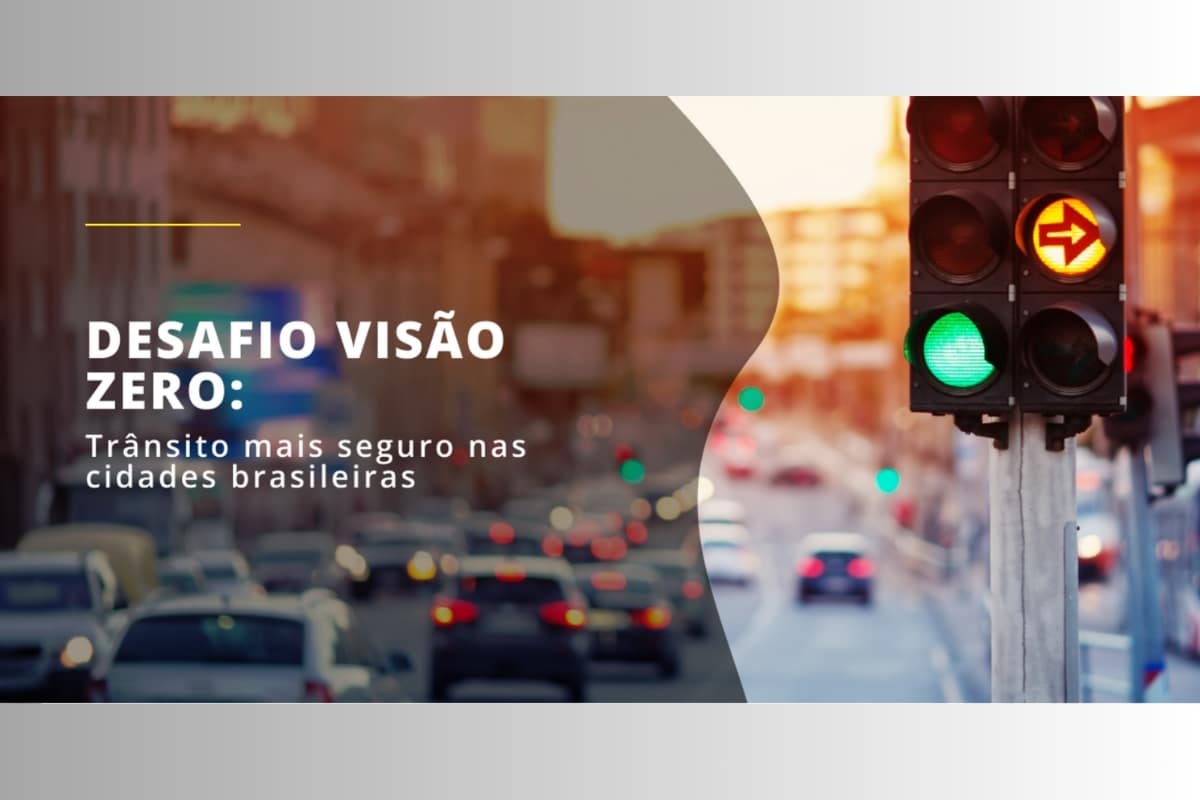 Sinal verde para trânsito seguro, campanha Visão Zero.