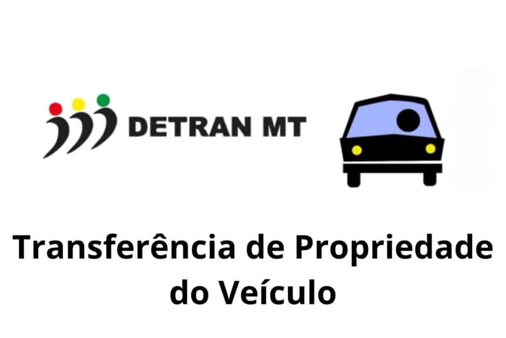 Logotipo DETRAN e título sobre transferência veicular.